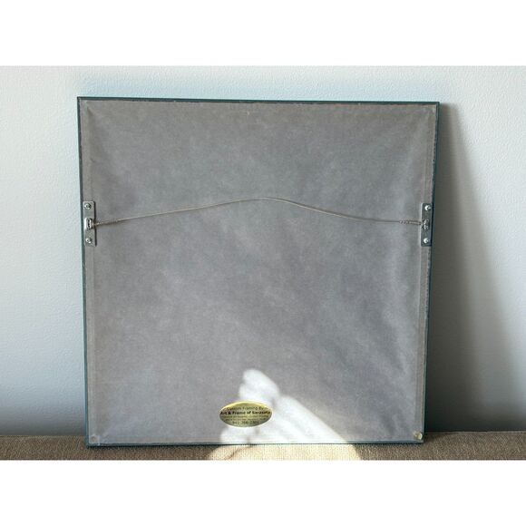 Robert Wyland Whale Waters Vintage Signed and Numbered Print Framed 16x16 - Picture 6 of 6